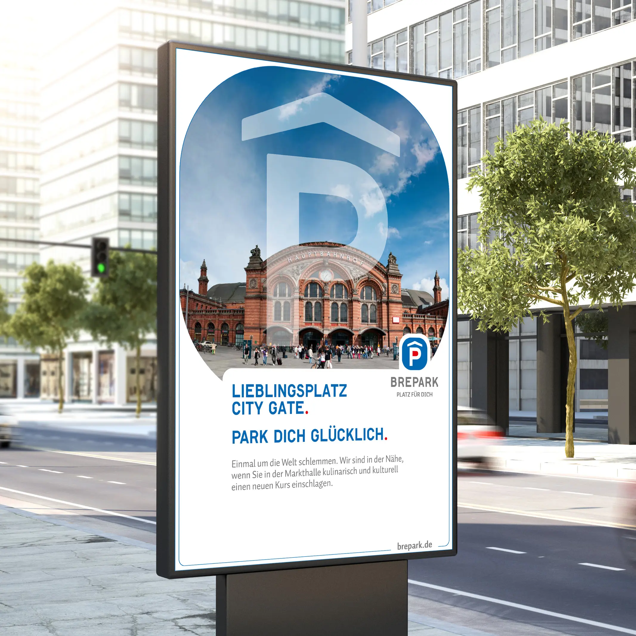 App-Design für Brepark von attentus