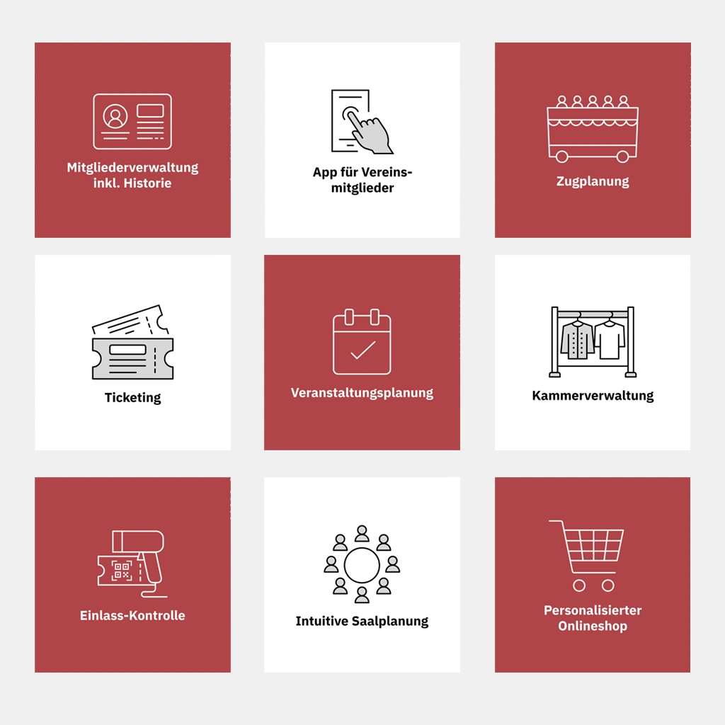 Referenz: Jeckplan Leistungsübersicht